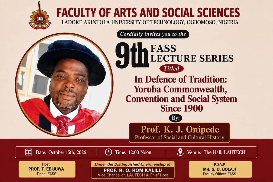 9th FASS Lecture Series