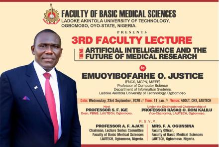 FBMS 3rd Faculty Lecture