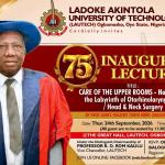 75th Inaugural Lecture
