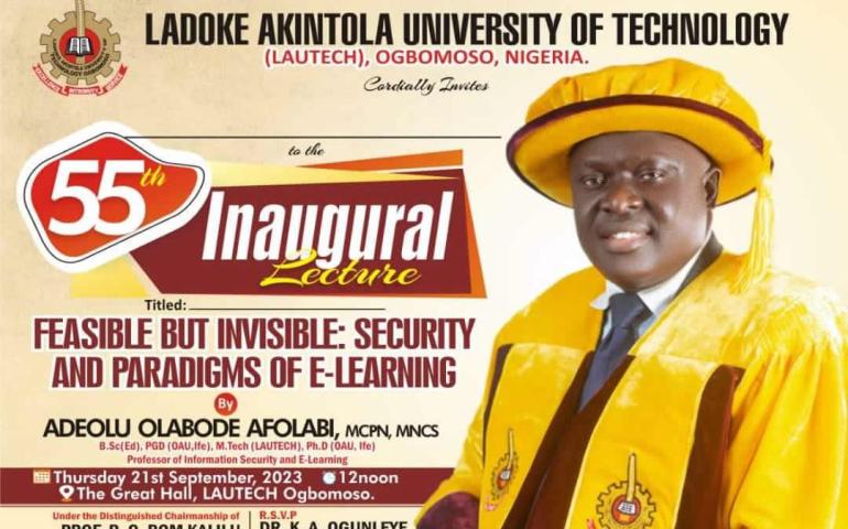 55th Inaugural Lecture Live Streaming